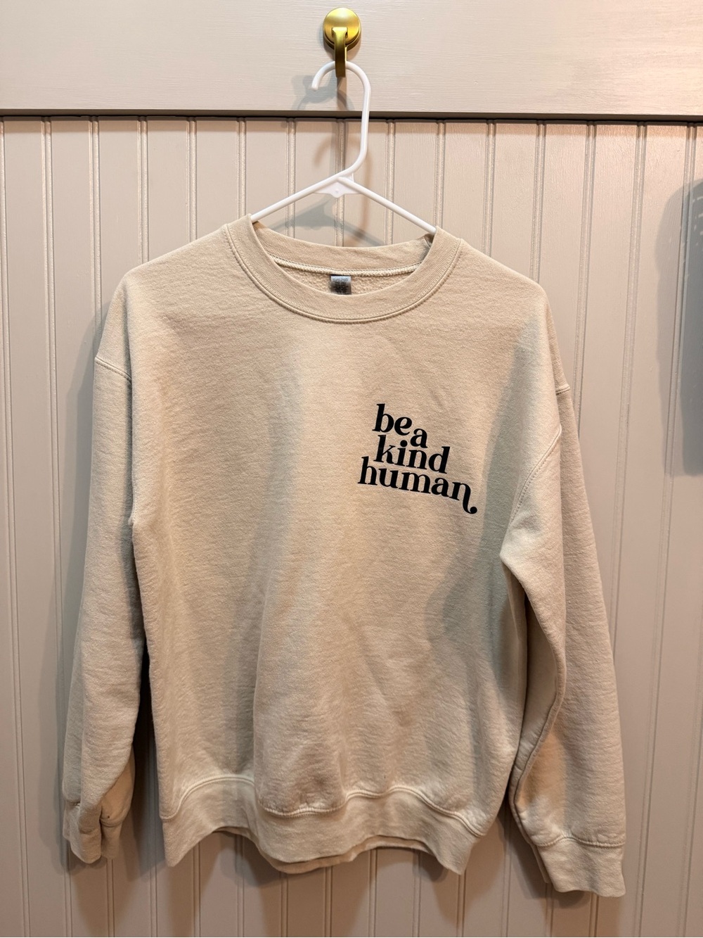 Be A Kind Human Crewneck Sweatshirt
